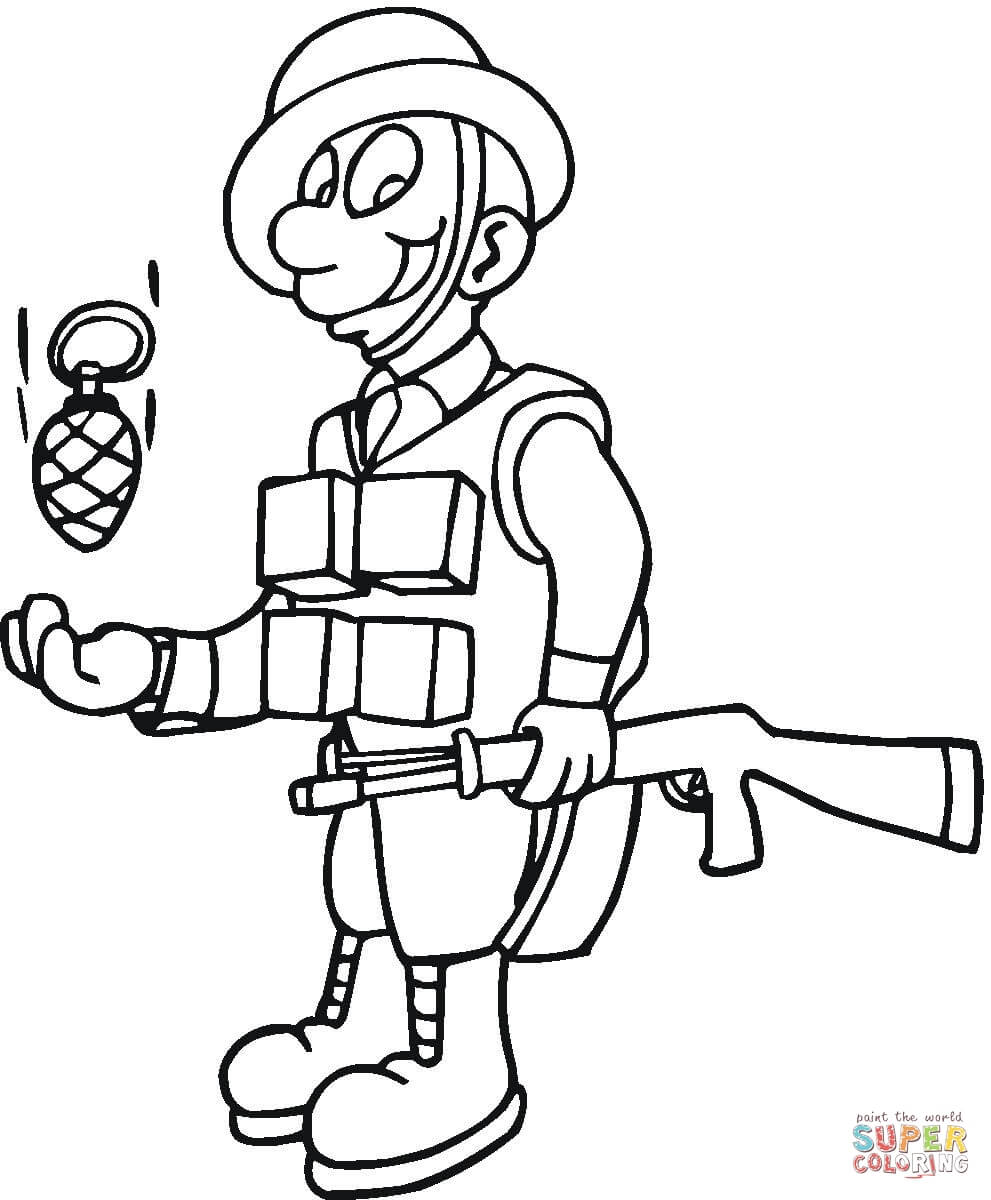 991x1200 Interesting Soldier Colouring Pages Soldiers C