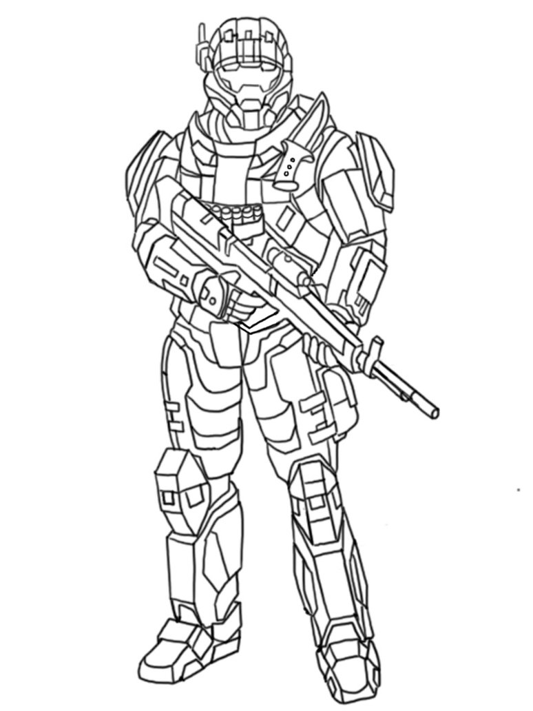 774x1032 Printable Halo Coloring Pages Coloring Me