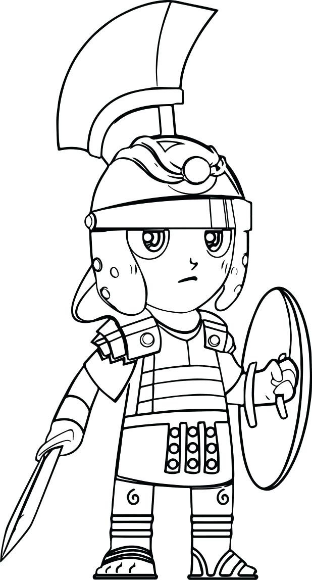 618x1148 Army Soldier Coloring Sheet Cartoon Roman Soldier Pictures