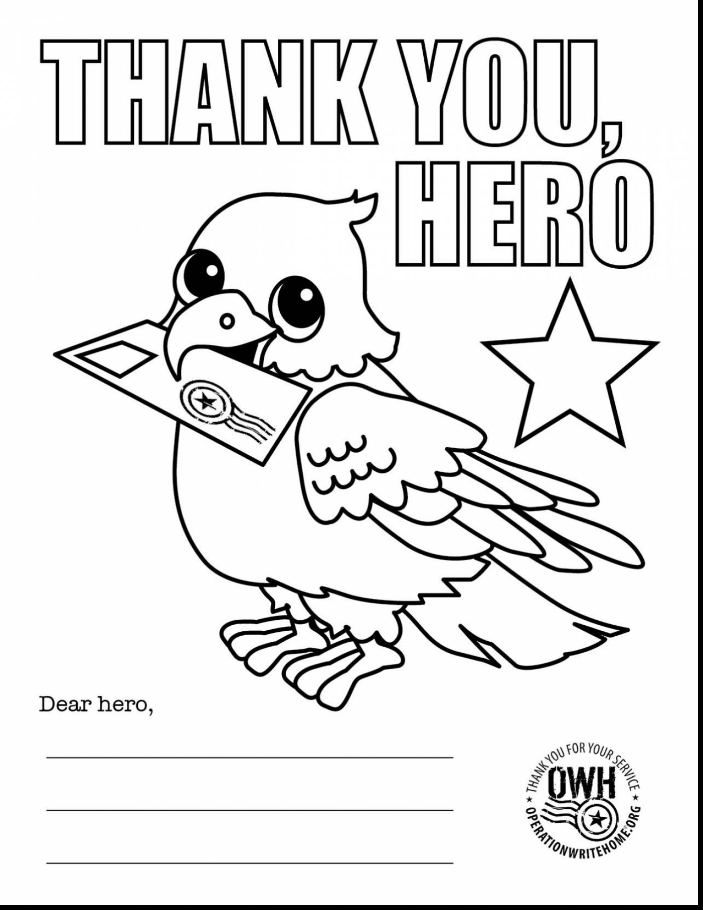 1402x1815 With Thank You Soldier Coloring Page