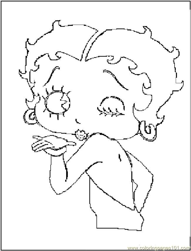 650x853 22 Best Betty Boop Coloring Pins Only Images On Betty