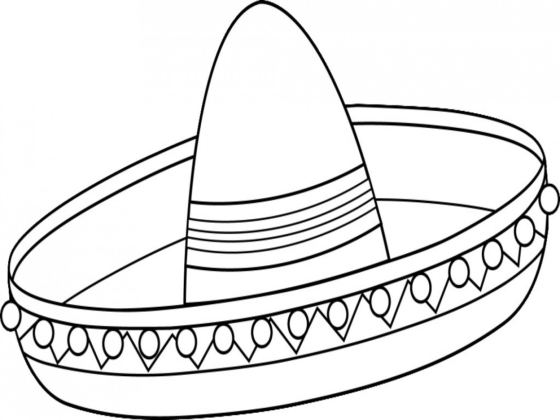 1152x864 Sombrero Coloring Page Lovely 2224 Best Colouring Pages Images