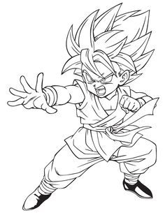 Son Goku Coloring Pages