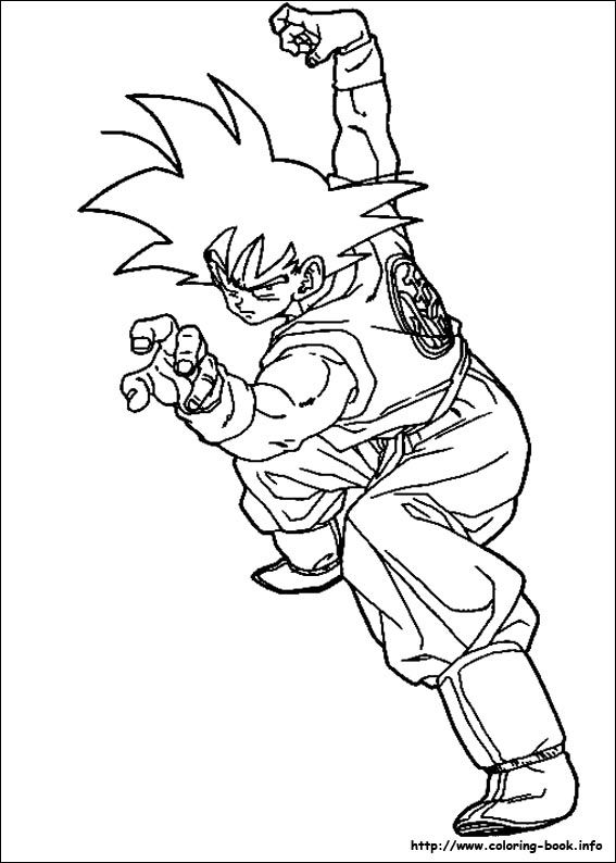 567x794 Dragon Ball Z Coloring Picture Lineart Dragon Ball