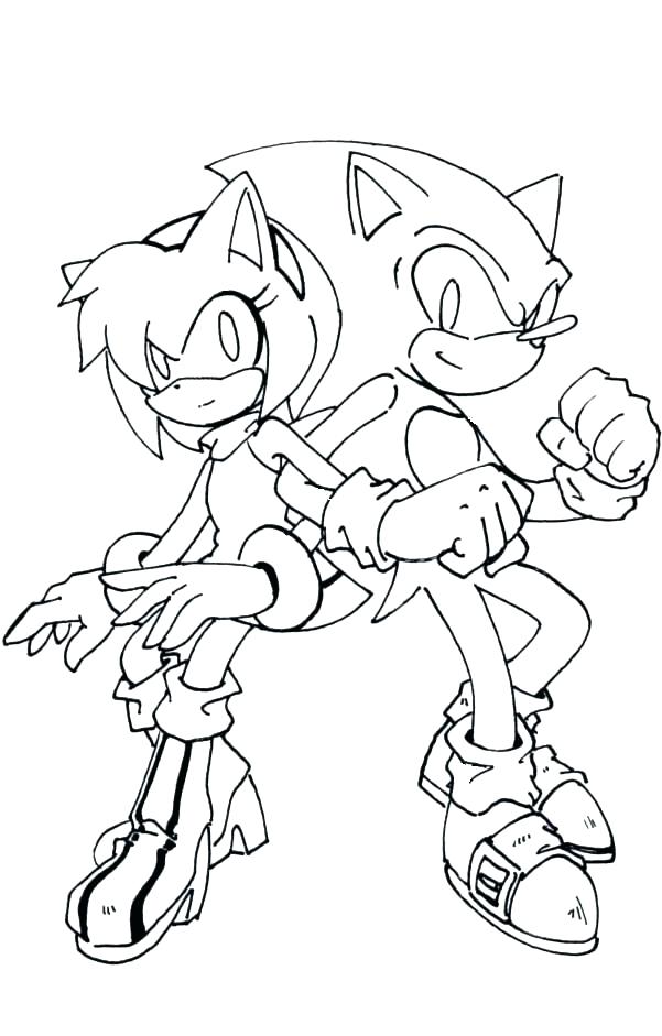 601x941 Interesting Sonic Amy Coloring Pages Coloring Pages Coloring Pages