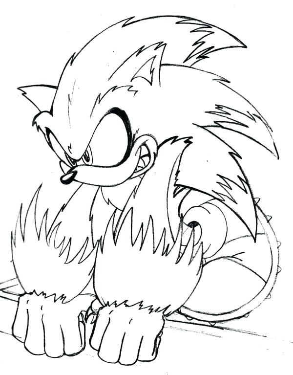 600x767 Sonic And Amy Coloring Pages Sonic Coloring Pages Free Sonic