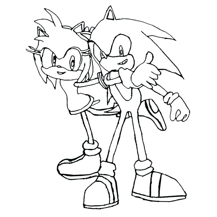 760x760 Sonic And Amy Coloring Pages Sonic Coloring Pages This Is Sonic