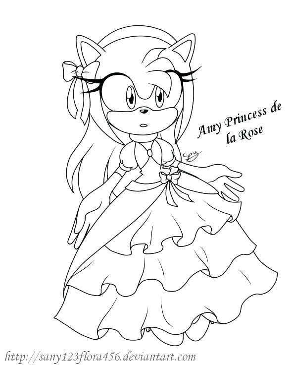 588x740 Sonic And Amy Coloring Pages Sonic Amy Coloring Pages Coloring