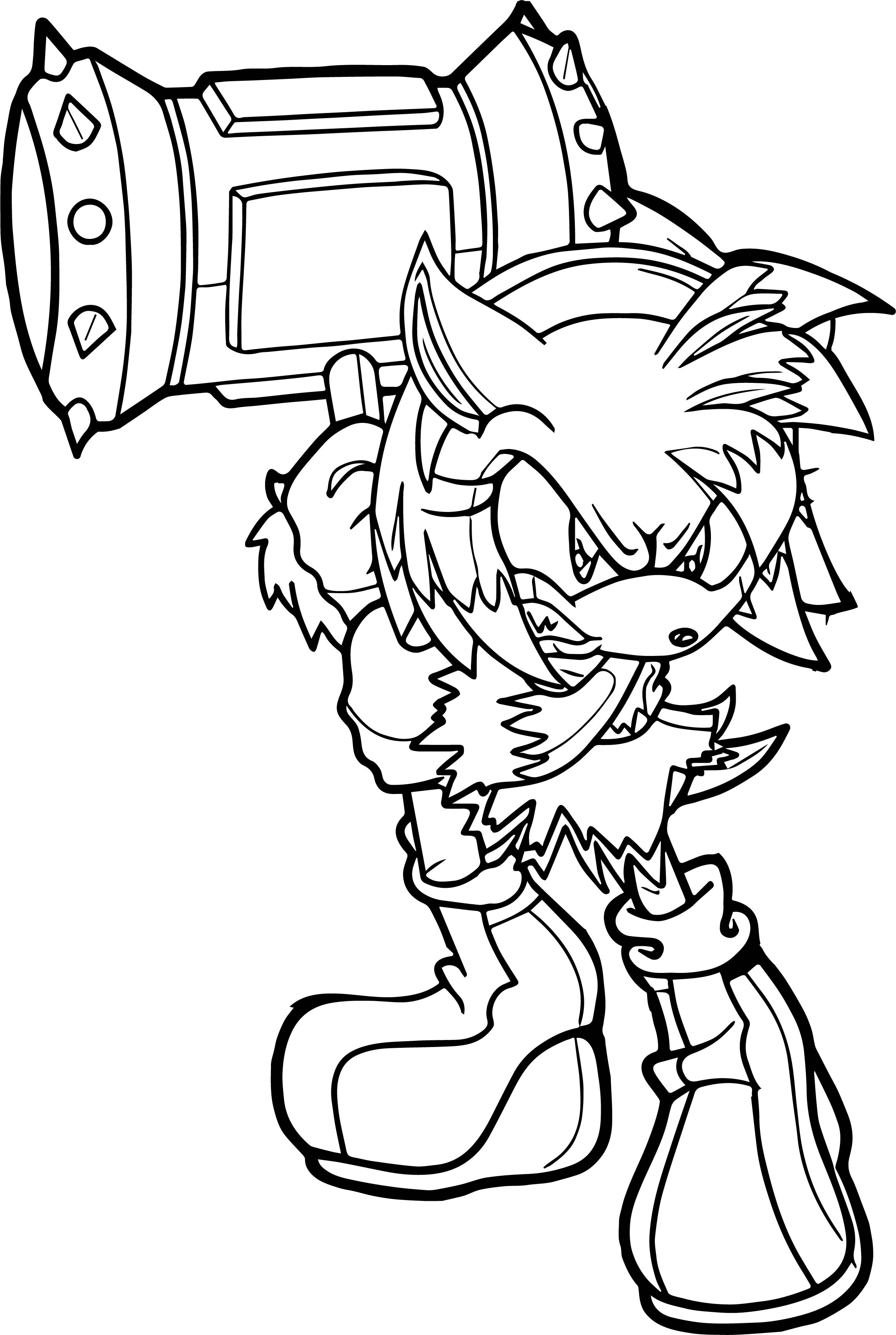2285x3403 Wild Amy Rose Coloring P And Sonic Boom Coloring Pages Printabl