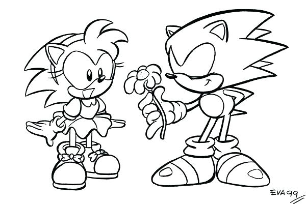 600x401 Sonic Amy Coloring Pages Victormillerco Amy Coloring Pages 600 X