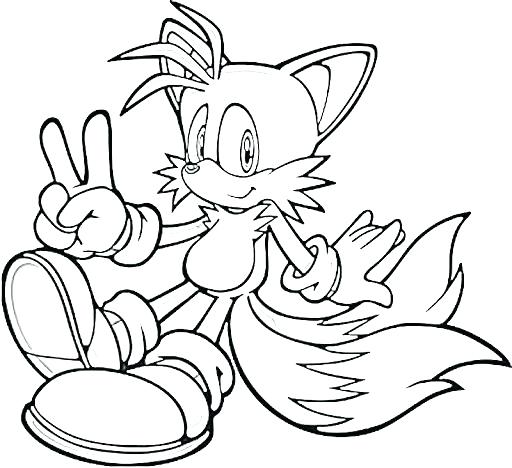 512x468 Free Sonic Coloring Pages Sonic Coloring Page Sonic And Friends