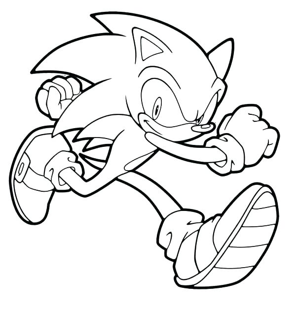 600x635 Sonic The Hedgehog And Friends Coloring Pages To Print Shadow S