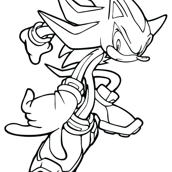 600x600 Sonic Coloring Page Sonic Coloring Pages As Well As Sonic Coloring
