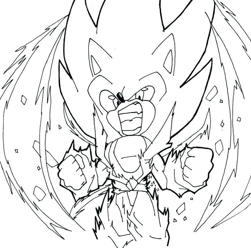878x865 Sonic Coloring Pages Golden Sonic Coloring Pages Sonic Shadow