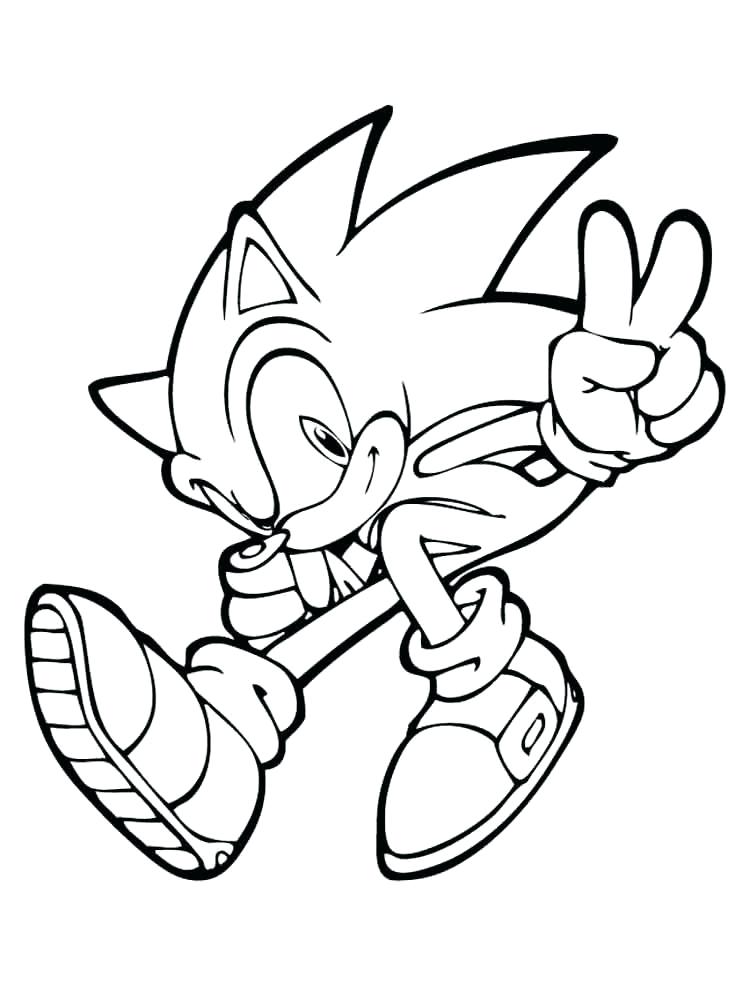 750x1000 Sonic Boom Coloring Pages