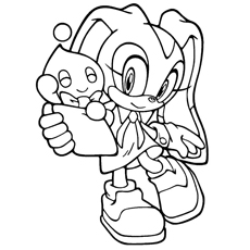 Sonic Characters Coloring Pages