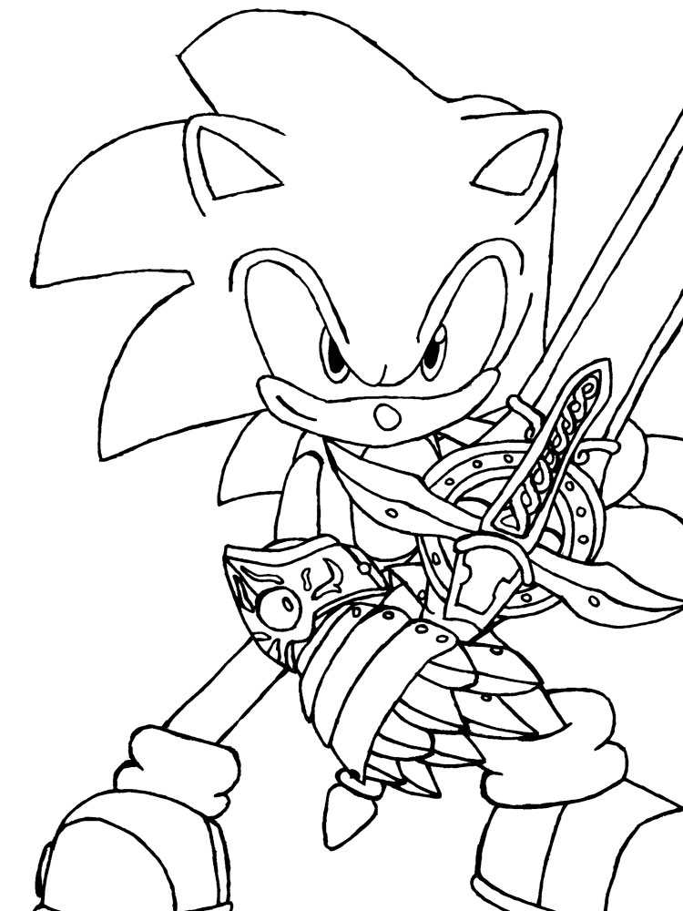 750x1000 Super Sonic Coloring Pages. Free Printable Super Sonic Coloring Pages.