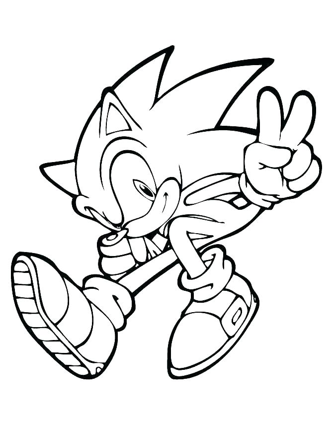 670x867 Sonic Coloring Pages Printable Sonic And Tails Coloring Pages