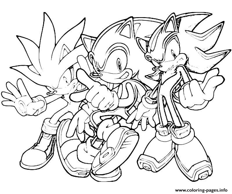 800x667 The Sonic Team Coloring Pages Printable