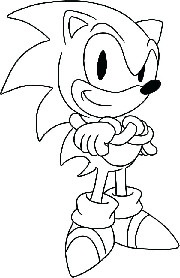 600x926 Color By Number Sonic The Hedgehog Sonic Printable Coloring Pages