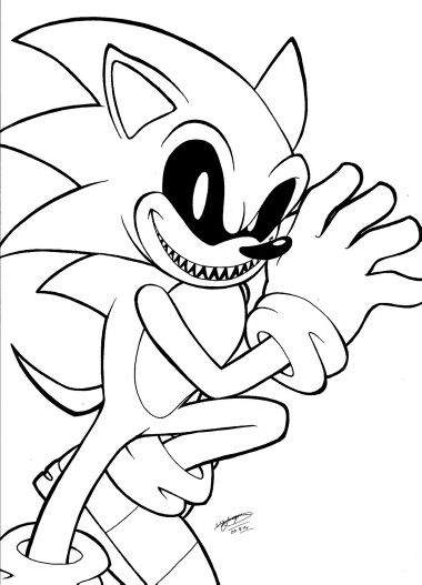 380x527 Sonic Exe Coloring Pages Sonicexe Sonic Exe Download