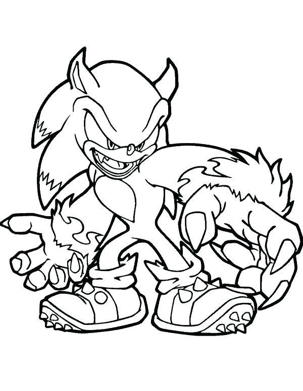 600x776 Paginas Para Colorear Sonic Para Sonic Coloring Pages 4 Para