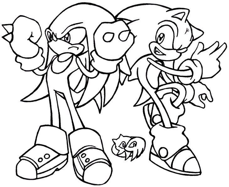 730x598 Sonic And Knuckles Anti Tanx On Sonic Knuckles Coloring