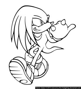 276x300 Sonic Boom Coloring Pages Inspirational Sonic Coloring Pages