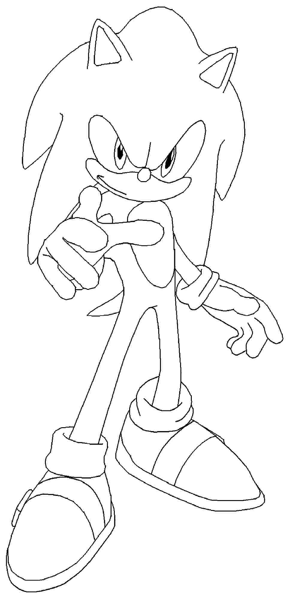 971x2000 Best Of Sonic Runs Coloring Pages For Kids Awesome Sonic