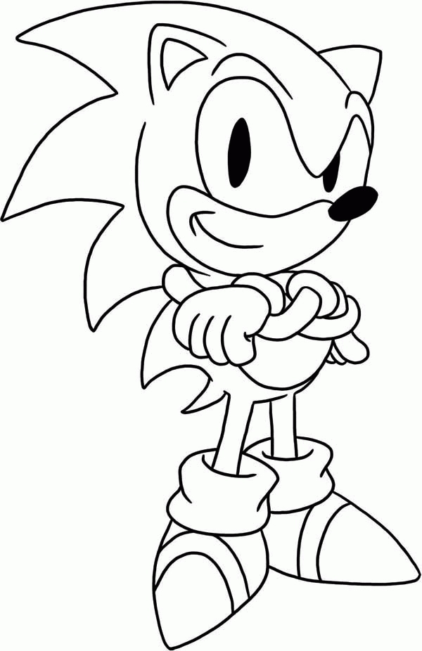 600x926 Sonic The Hedgehog Coloring Pages New Super Sonic Coloring Pages