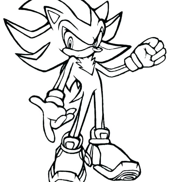 564x600 Free Sonic Coloring Pages Sonic Coloring Pages Free Sonic