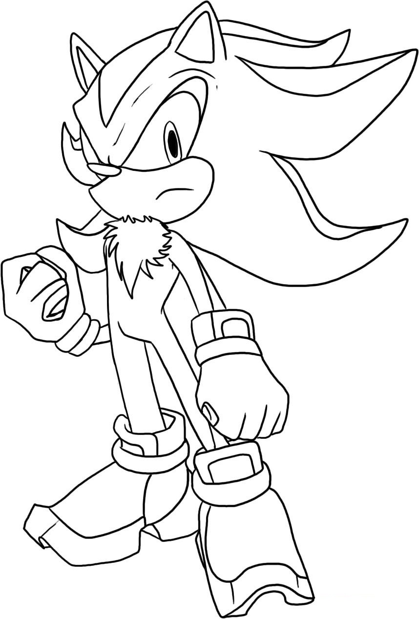 858x1268 Sonic The Hedgehog Coloring Pages Sonic Unleashed Coloring Pages