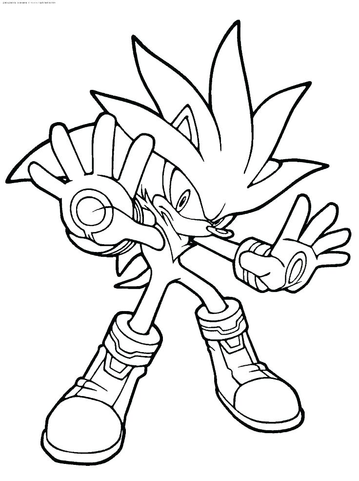 736x985 Sonic Coloring Pages Printable Super Sonic Coloring Sheet Sonic