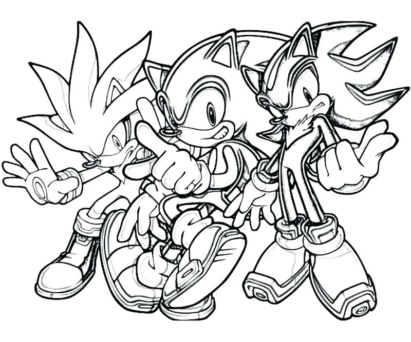 800x667 Sonic Printable Coloring Pages Sonic The Hedgehog Coloring Pages