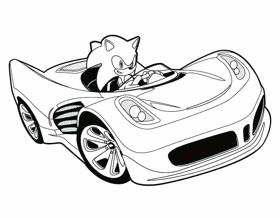 900x700 Free Printable Sonic The Hedgehog Coloring Pages For Kids Sonic