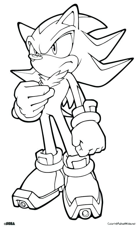 480x784 Hedgehog Coloring Pages Fancy Shadow The Hedgehog Coloring Page