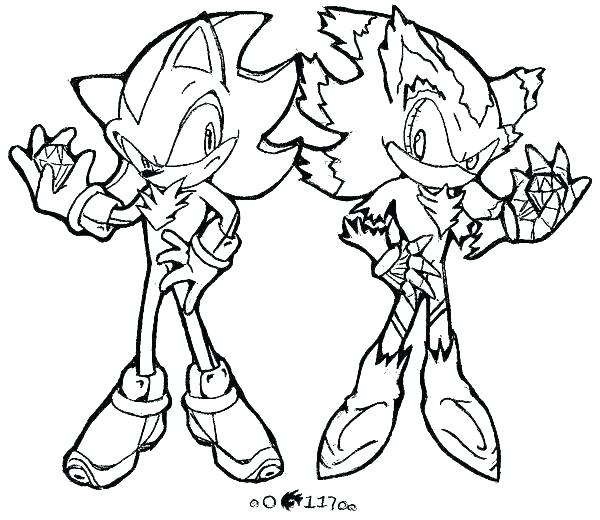 600x520 Shadow Coloring Page Coloring Pages Shadow Coloring Page Sonic
