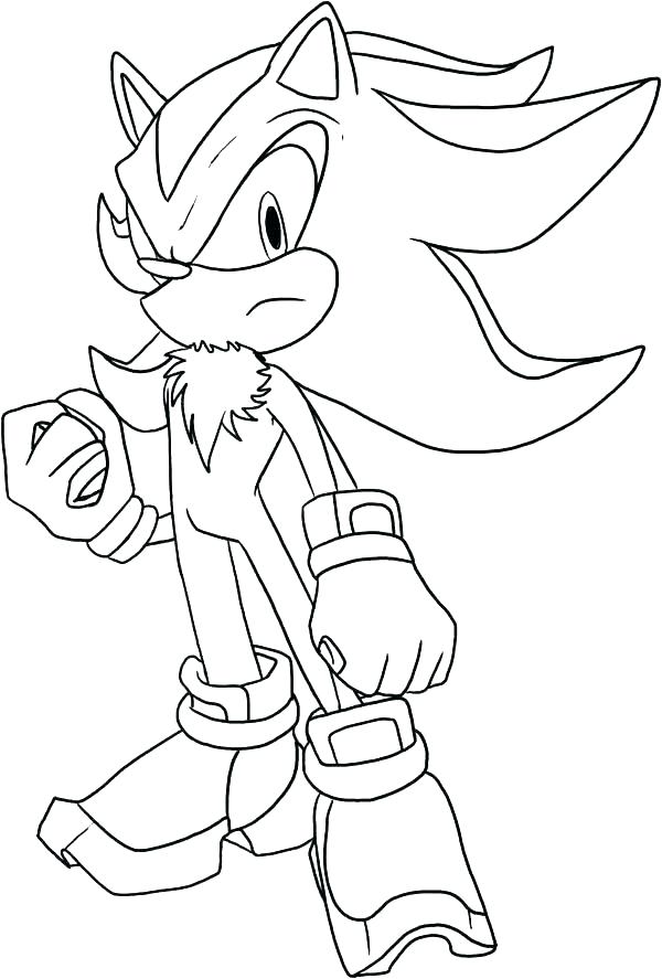 600x887 Sonic Printable Coloring Pages Sonic Coloring Page Mario And Sonic