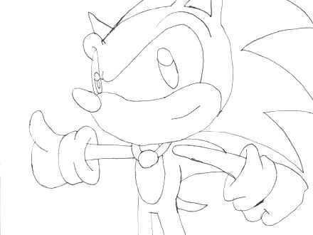 440x330 Sonic Underground Coloring Pages Sonic Printable Coloring Pages