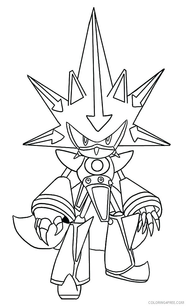 600x986 Metal Sonic Coloring Pages Sonic Lost World Coloring Pages Sonic