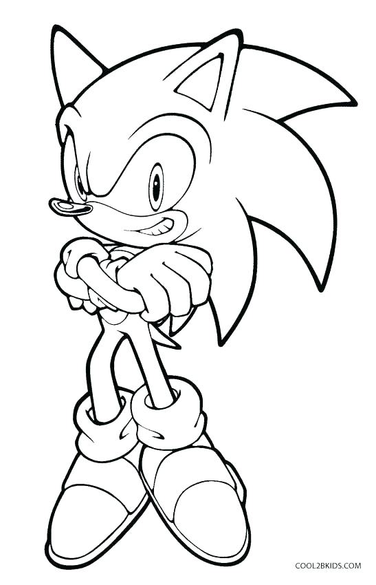 547x850 Sonic Coloring Pages Printable Sonic Unleashed Coloring Pages