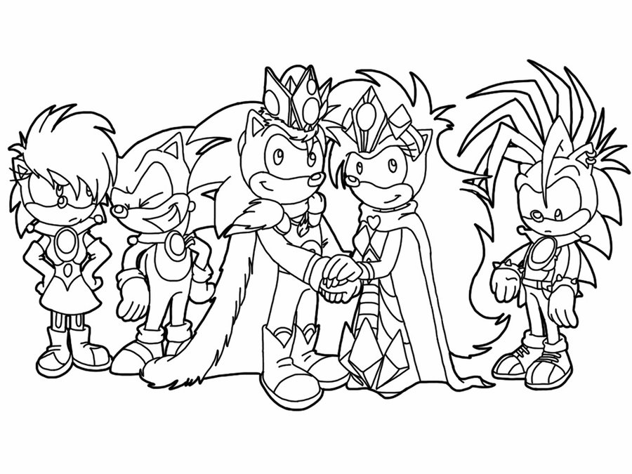 900x675 Sonic Unleashed Coloring Pages 318796