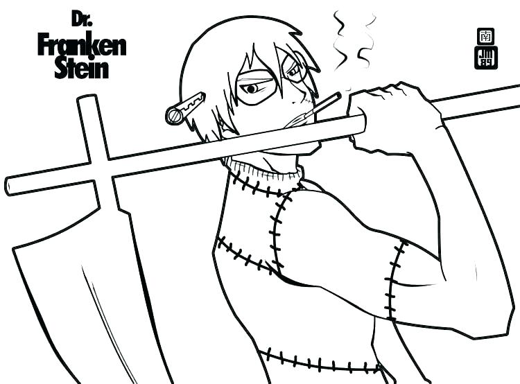 750x554 Soul Eater Coloring Pages Soul Eater Coloring Pages Soul Eater