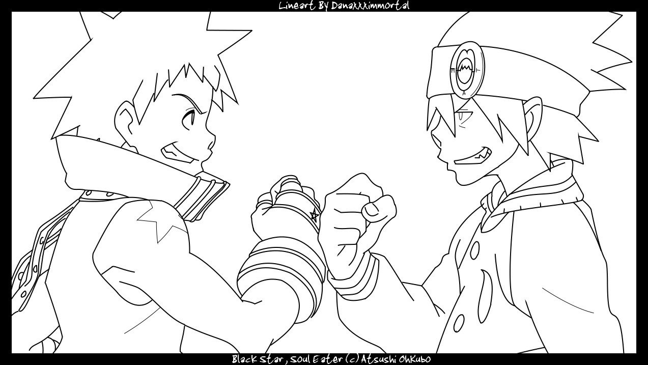 1273x717 Nice Soul Eater Coloring Pages For Kids Printable Sheets Free