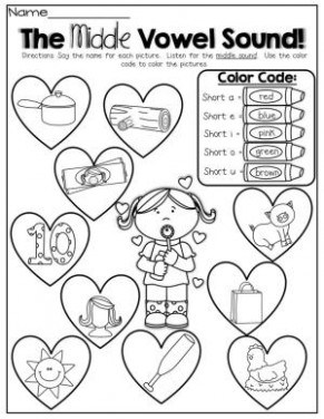291x376 Short Vowel Sound Coloring Sheets Coloring Pages