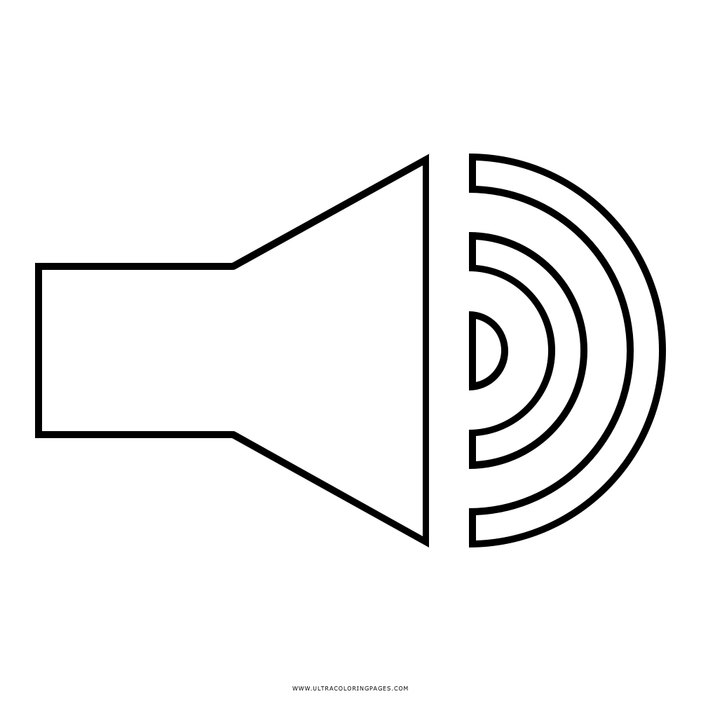 1000x1000 Sound Coloring Page