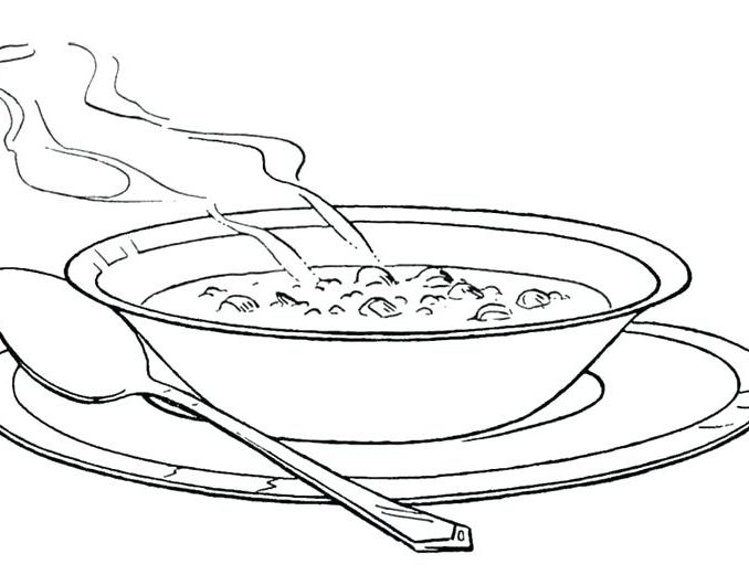 678x521 Soup Coloring Pages Stone Soup Coloring Page Soup Coloring Page