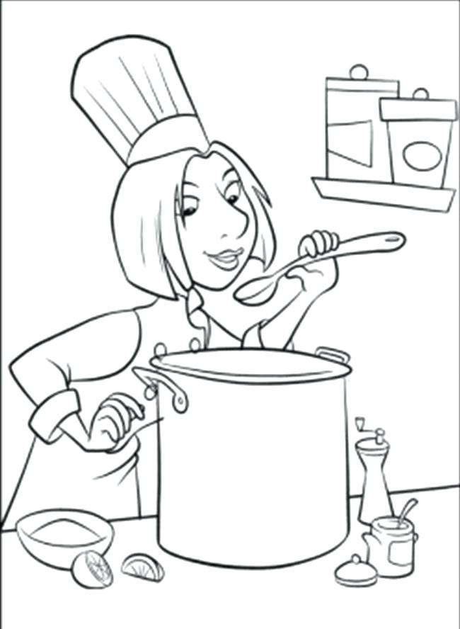 650x888 Stone Soup Coloring Page Soup Coloring Pages Chicken Soup