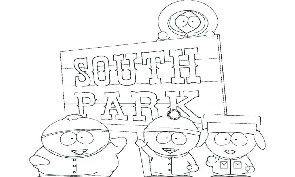 1024x614 Top South Park Coloring Pages 44