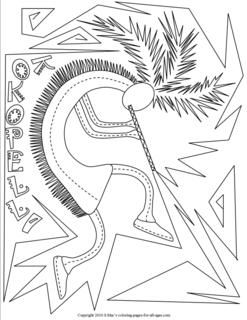Southwest Coloring Pages
